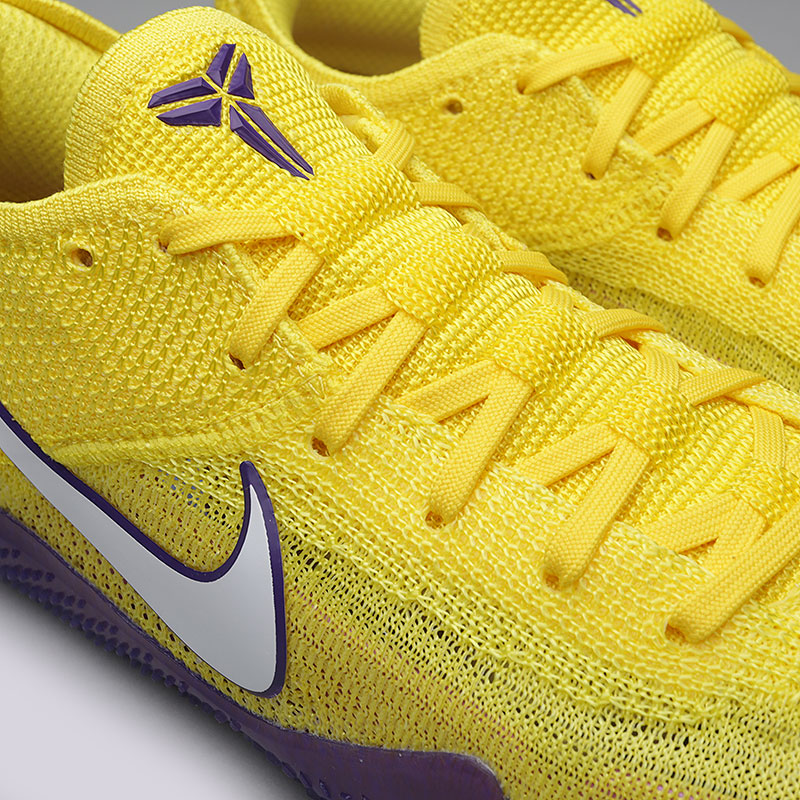 мужские желтые баскетбольные кроссовки Nike Kobe AD NXT 360 AQ1087-700 - цена, описание, фото 3